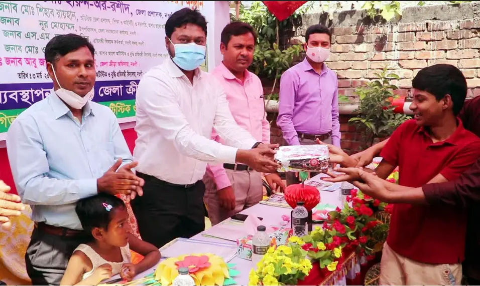 নওগাঁয় প্রতিবন্ধী শিশুদের বার্ষিক ক্রীড়া প্রতিযোগিতা অনুষ্ঠিত নওগাঁয় প্রতিবন্ধী শিশুদের বার্ষিক ক্রীড়া প্রতিযোগিতা অনুষ্ঠিত