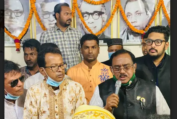 নওগাঁয় ঐতিহাসিক ৭ মার্চের ভাষণ দিবস পালিত হয়েছে