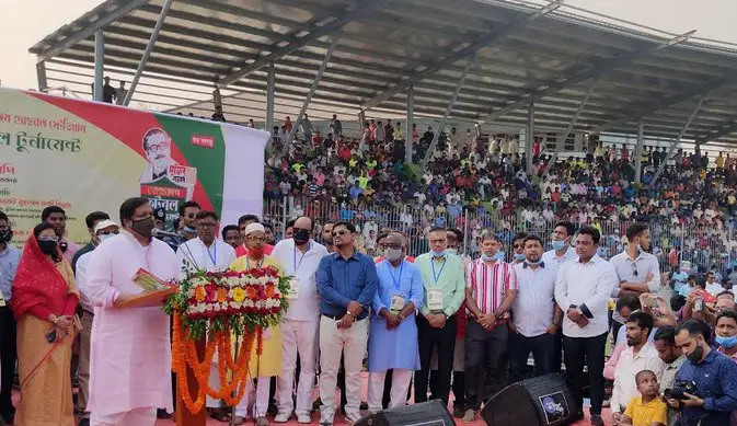 জামালপুরের দুটি স্টেডিয়াম হলো প্রধানমন্ত্রীর উপহার : ক্রীড়া প্রতিমন্ত্রী জামালপুরের দুটি স্টেডিয়াম হলো প্রধানমন্ত্রীর উপহার : ক্রীড়া প্রতিমন্ত্রী