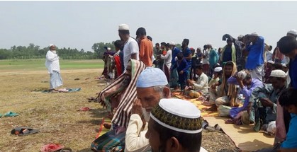 কুষ্টিয়ায় বৃষ্টির জন্য ইস্তেখারার নামাজ আদায়