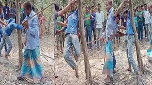শারীরিক প্রতিবন্ধীসহ ৩ কিশোরকে গাছে বেঁধে নির্যাতনের অভিযোগে ৫ জন আটক শারীরিক প্রতিবন্ধীসহ ৩ কিশোরকে গাছে বেঁধে নির্যাতনের অভিযোগে ৫ জন আটক