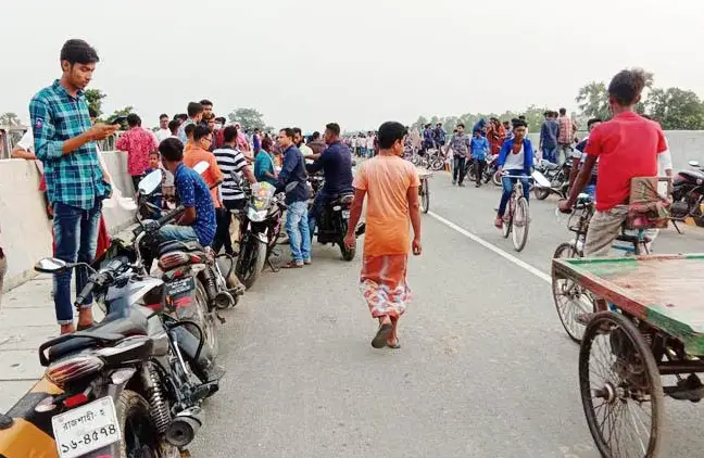 আত্রাইয়ে নতুন বিনোদনস্পট আত্রাই সেতু