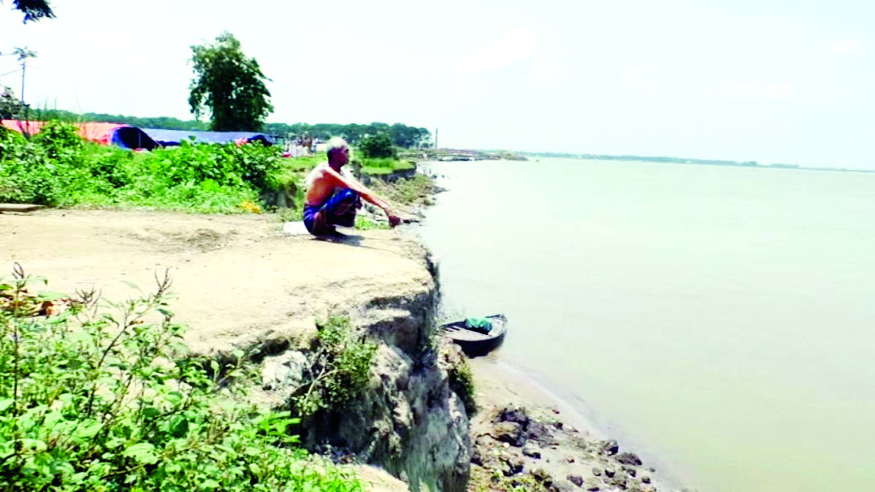 মেঘনার তীর সংরক্ষণ প্রকল্পে ধীরগতি মেঘনার তীর সংরক্ষণ প্রকল্পে ধীরগতি