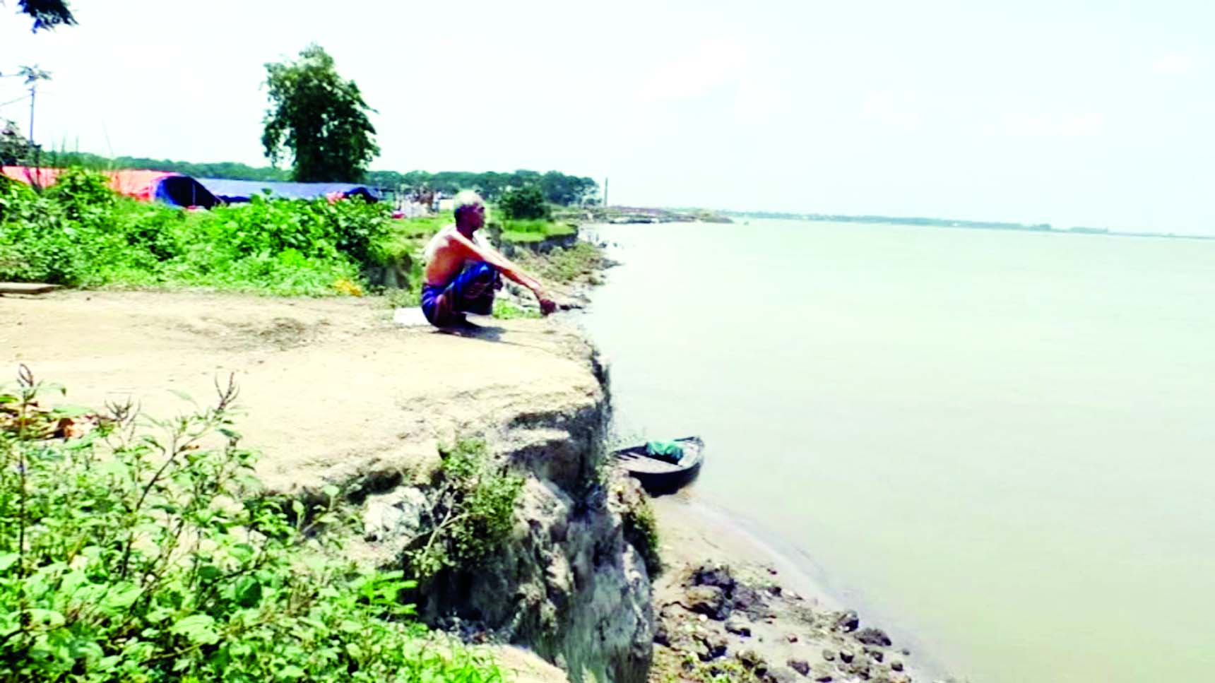 মেঘনার তীর সংরক্ষণ প্রকল্পে ধীরগতি