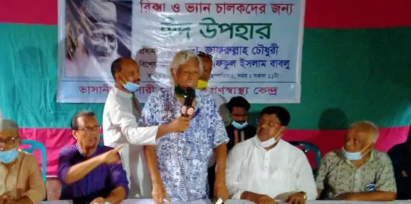গরিব মানুষের বাড়িতে মাংস না দিলে কোরবানি হবে না : ডা. জাফরুল্লাহ গরিব মানুষের বাড়িতে মাংস না দিলে কোরবানি হবে না : ডা. জাফরুল্লাহ
