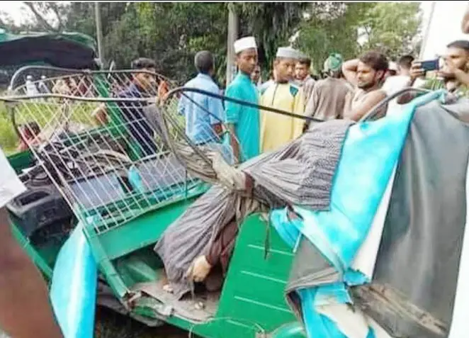 হবিগঞ্জে সড়ক দুর্ঘটনায় শিক্ষিকাসহ নিহত ২, আহত ৪