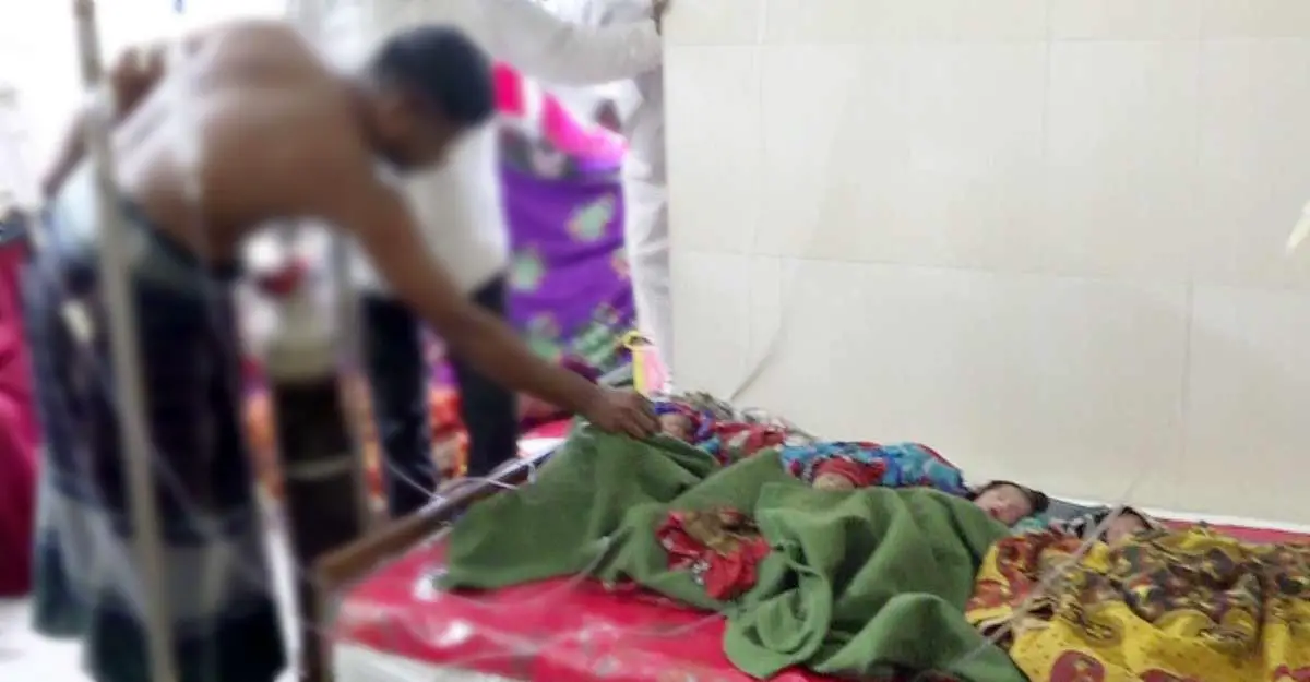 যশোরে একসঙ্গে ৪ সন্তানের জন্ম যশোরে একসঙ্গে ৪ সন্তানের জন্ম