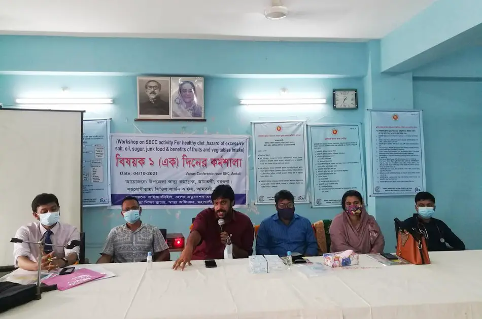 আমতলীতে সুষম খাবার বিষয়ক কর্মশালা আমতলীতে সুষম খাবার বিষয়ক কর্মশালা