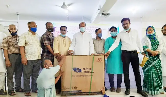 শায়েস্তাগঞ্জে ১৮ পূজামন্ডপে চেক বিতরণ শায়েস্তাগঞ্জে ১৮ পূজামন্ডপে চেক বিতরণ