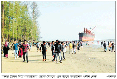 পারকি সৈকতে প্রস্তুত হচ্ছে অত্যাধুনিক পর্যটন কমপ্লেক্স পারকি সৈকতে প্রস্তুত হচ্ছে অত্যাধুনিক পর্যটন কমপ্লেক্স