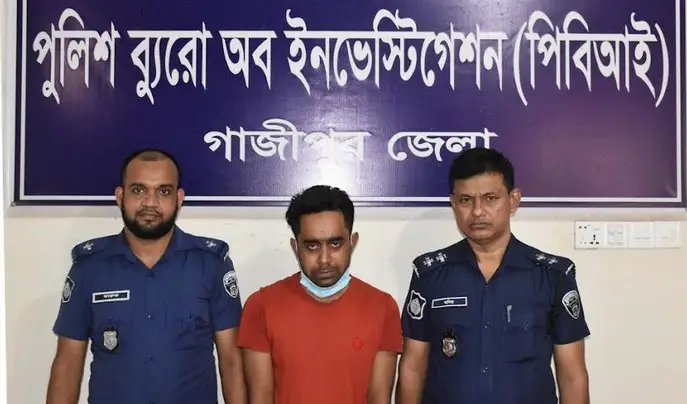 গাজীপুরে ত্রিভুজ প্রেমের বিরোধের জেরে কলেজ ছাত্র খুনের রহস্য উম্মোচন গাজীপুরে ত্রিভুজ প্রেমের বিরোধের জেরে কলেজ ছাত্র খুনের রহস্য উম্মোচন