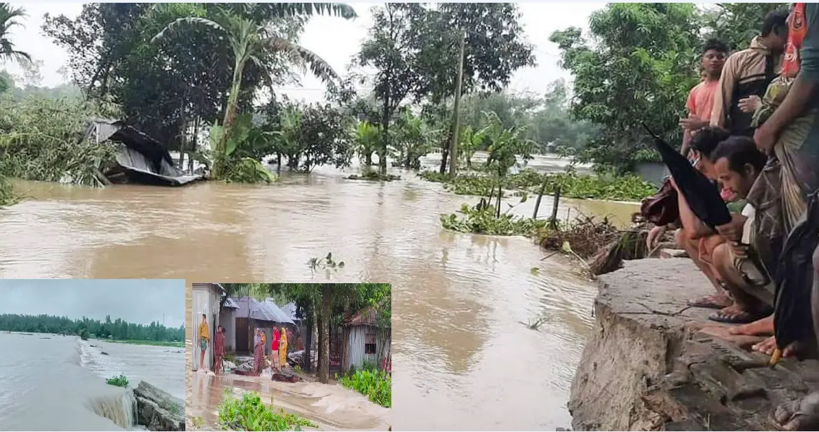 হঠাৎ বন্যায় তিস্তাপাড়ের ১৫ হাজার মানুষ পানিবন্দী হঠাৎ বন্যায় তিস্তাপাড়ের ১৫ হাজার মানুষ পানিবন্দী