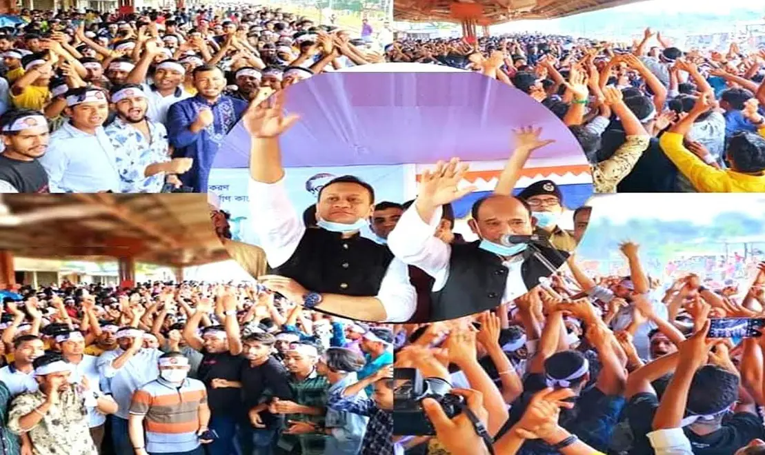 বিএনপি, জামাত সরকারের আমলে রেলপথের কোন উন্নয়ন হয়নি ॥ রেলপথ মন্ত্রী বিএনপি, জামাত সরকারের আমলে রেলপথের কোন উন্নয়ন হয়নি ॥ রেলপথ মন্ত্রী