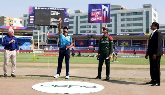 টস হেরে ব্যাটিংয়ে বাংলাদেশ টস হেরে ব্যাটিংয়ে বাংলাদেশ