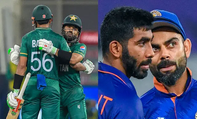 ভারতকে ১০ উইকেটে হারিয়ে ইতিহাস গড়ল পাকিস্তান ভারতকে ১০ উইকেটে হারিয়ে ইতিহাস গড়ল পাকিস্তান