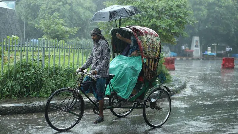 তিনদিনের মধ্যে দক্ষিণাঞ্চলে বৃষ্টিপাত বাড়তে পারে