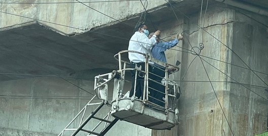 বহদ্দারহাটের ফ্লাইওভারের পিলারে ফাটল পায়নি নকশা প্রণয়নকারী প্রতিষ্ঠান বহদ্দারহাটের ফ্লাইওভারের পিলারে ফাটল পায়নি নকশা প্রণয়নকারী প্রতিষ্ঠান