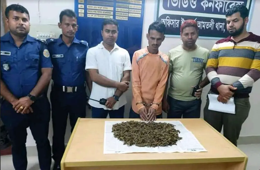 আমতলীতে গাঁজাসহ মাদক বিক্রেতা গ্রেফতার আমতলীতে গাঁজাসহ মাদক বিক্রেতা গ্রেফতার