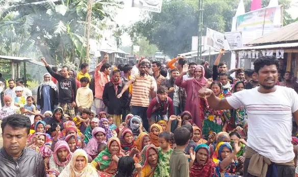 ফুলবাড়ীতে নির্বাচনী সহিংসতায় একজনের মৃত্যু ॥ ২ ঘন্টা সড়ক অবরোধ