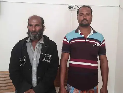 জিম্মিদশা থেকে মুক্তি পেয়ে ফিরেছে অপহৃত ৭ জেলে জিম্মিদশা থেকে মুক্তি পেয়ে ফিরেছে অপহৃত ৭ জেলে