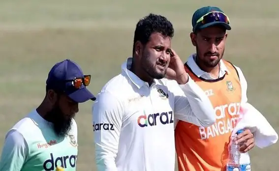 হেলমেটে বল লেগে মাথায় আঘাত পেয়ে হাসপাতালে ইয়াসির হেলমেটে বল লেগে মাথায় আঘাত পেয়ে হাসপাতালে ইয়াসির