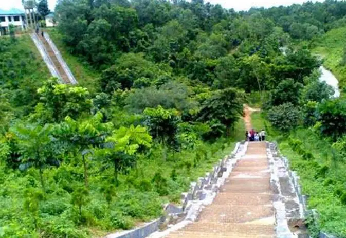 মধুটিলা ইকোপার্কে প্রাণ জুড়ায় ভ্রমন পিপাসুদের