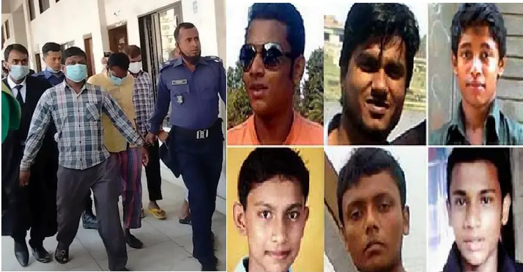 সাভারে ৬ শিক্ষার্থীকে পিটিয়ে হত্যা মামলার রায়ে ১৩ জনের মৃত্যুদণ্ড সাভারে ৬ শিক্ষার্থীকে পিটিয়ে হত্যা মামলার রায়ে ১৩ জনের মৃত্যুদণ্ড