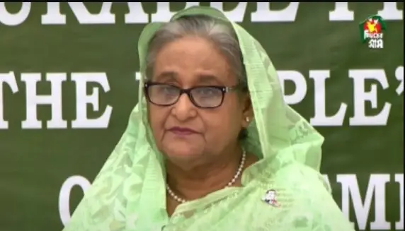 বাংলাদেশ আর পেছাবে না, সামনে এগিয়ে যাবে ॥ প্রধানমন্ত্রী বাংলাদেশ আর পেছাবে না, সামনে এগিয়ে যাবে ॥ প্রধানমন্ত্রী