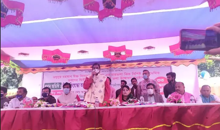 ধামরাইয়ে স্কুল ভবন উদ্বোধন ধামরাইয়ে স্কুল ভবন উদ্বোধন
