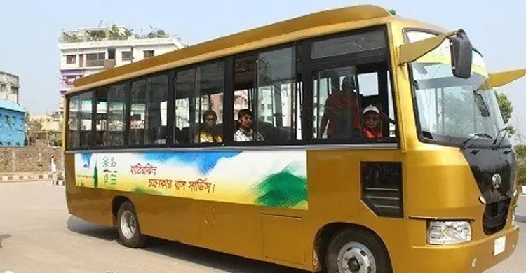 ৫ টাকা ভাড়া বাড়লো হাতিরঝিলের চক্রাকার বাসের ৫ টাকা ভাড়া বাড়লো হাতিরঝিলের চক্রাকার বাসের