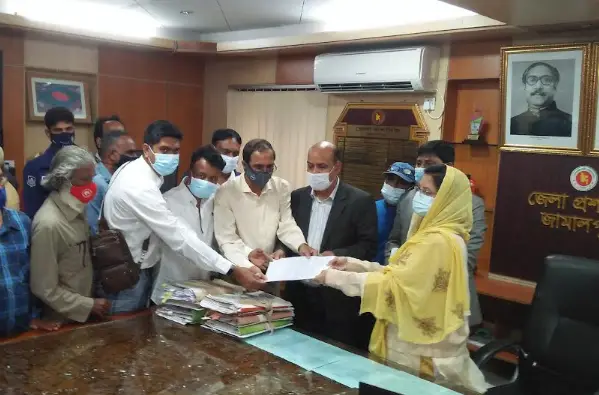 জামালপুরের এসপিকে প্রত্যাহারের দাবিতে প্রধানমন্ত্রীকে স্মারকলিপি জামালপুরের এসপিকে প্রত্যাহারের দাবিতে প্রধানমন্ত্রীকে স্মারকলিপি