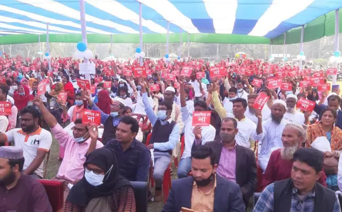 কুড়িগ্রামের রাজারহাট উপজেলা বাল্যবিয়ে মুক্ত ঘোষণা কুড়িগ্রামের রাজারহাট উপজেলা বাল্যবিয়ে মুক্ত ঘোষণা