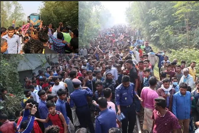 নীলফামারীতে ট্রেনে কাটা পড়ে একই পরিবারের ৩ শিশুসহ ৪ জন নিহত নীলফামারীতে ট্রেনে কাটা পড়ে একই পরিবারের ৩ শিশুসহ ৪ জন নিহত