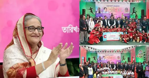 প্রত্যেক বিভাগে ক্রীড়া শিক্ষা প্রতিষ্ঠান হবে : প্রধানমন্ত্রী প্রত্যেক বিভাগে ক্রীড়া শিক্ষা প্রতিষ্ঠান হবে : প্রধানমন্ত্রী