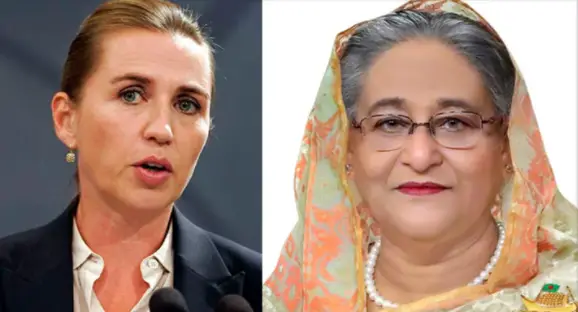 শেখ হাসিনাকে ডেনমার্কের প্রধানমন্ত্রীর টেলিফোন শেখ হাসিনাকে ডেনমার্কের প্রধানমন্ত্রীর টেলিফোন