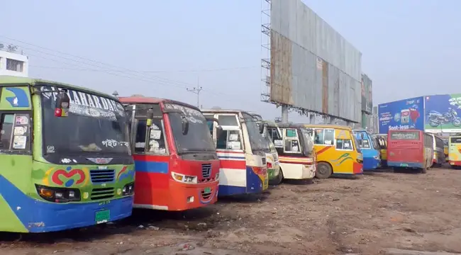 রবিবার বৃহত্তর ময়মনসিংহে বাস ধর্মঘট শুরু