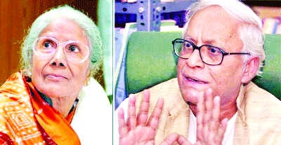 পদ্ম খেতাব প্রত্যাখ্যান সন্ধ্যা ও বুদ্ধদেবের পদ্ম খেতাব প্রত্যাখ্যান সন্ধ্যা ও বুদ্ধদেবের