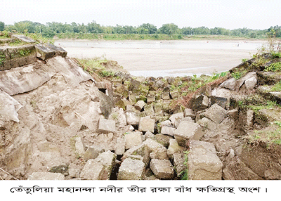 মহানন্দায় ভাঙ্গন মহানন্দায় ভাঙ্গন