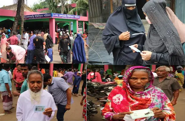 হাতীবান্ধায় ১২টি ইউনিয়নে স্মার্ট কার্ড বিতরণ