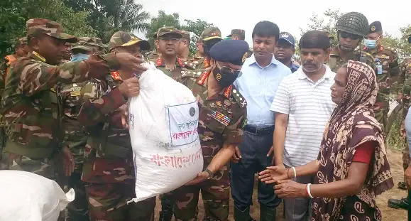 জাতীয় দুর্যোগ জাতীয়ভাবে মোকাবিলা করতে হবে : সেনাপ্রধান