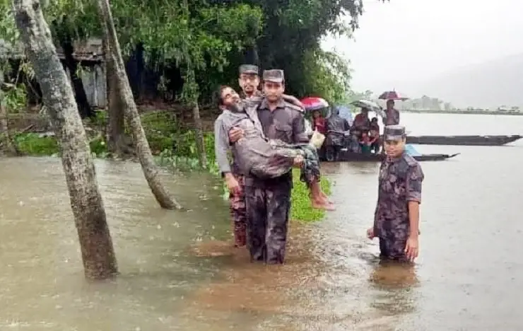 সিলেটে বন্যায় ৪৬ জনসহ মোট মৃত্যু ৬৮