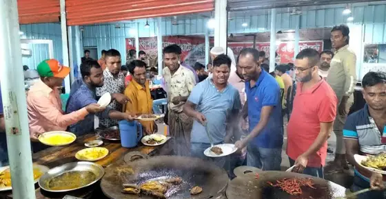 পদ্মা সেতু : মাওয়ার হোটেল-রেস্টুরেন্টে খাবার সংকট