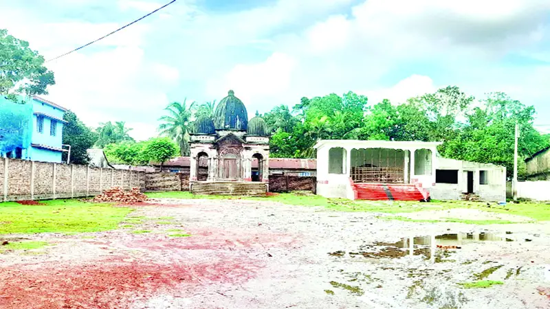 খুলনা : সস্মৃতিভূমিতে প্রতিষ্ঠিত মন্দির