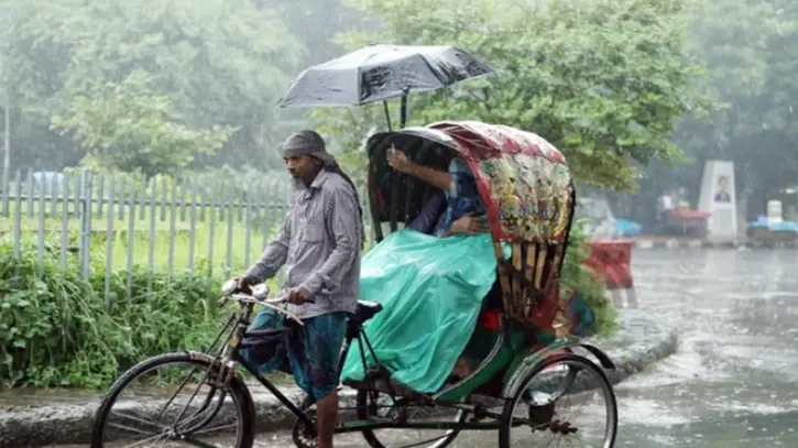 ৪ বিভাগে বৃষ্টির পূর্বাভাস