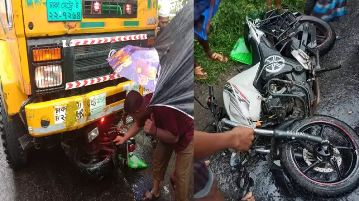 কচুয়া -ঢাকা সড়কে ট্রাকচাপায় নিহত-১ কচুয়া -ঢাকা সড়কে ট্রাকচাপায় নিহত-১