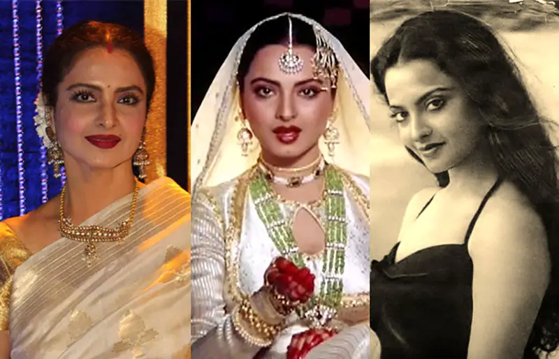 শিশুশিল্পী থেকে বলিউডের রানী রেখা শিশুশিল্পী থেকে বলিউডের রানী রেখা
