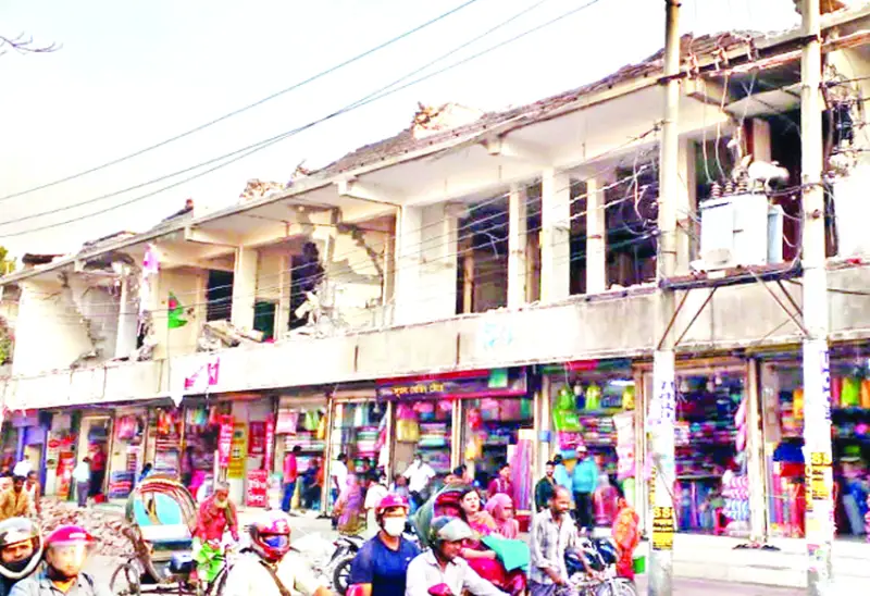 ১৫৩ অবৈধ দোকান উচ্ছেদে ব্যয় হবে অর্ধকোটি টাকা