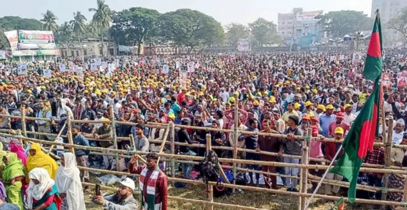 রাজশাহীতে বিএনপির গণসমাবেশ শুরু রাজশাহীতে বিএনপির গণসমাবেশ শুরু