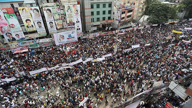 নয়াপল্টনে ব্যাপক শোডাউনের প্রস্তুতি বিএনপির