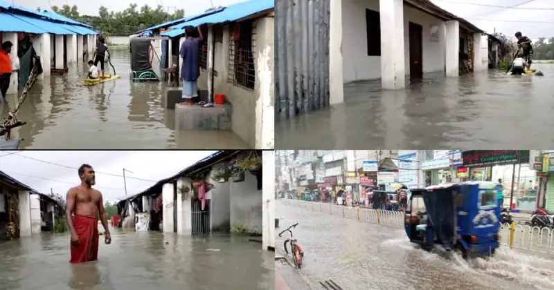 পানিতে ভাসছে বরিশাল